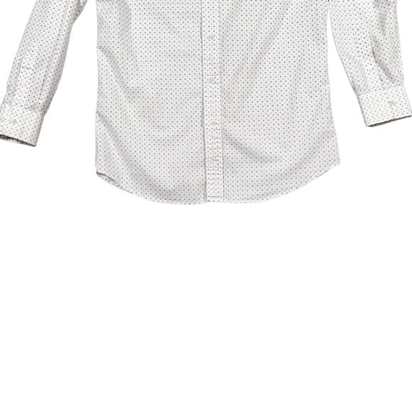 Nick Graham Men’s Stretch Modern Fit Dress Shirt M 15.5 32-33 White Diamond - Picture 3 of 9